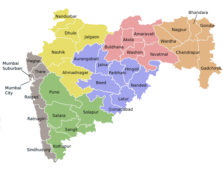 Government of Maharashtra Map